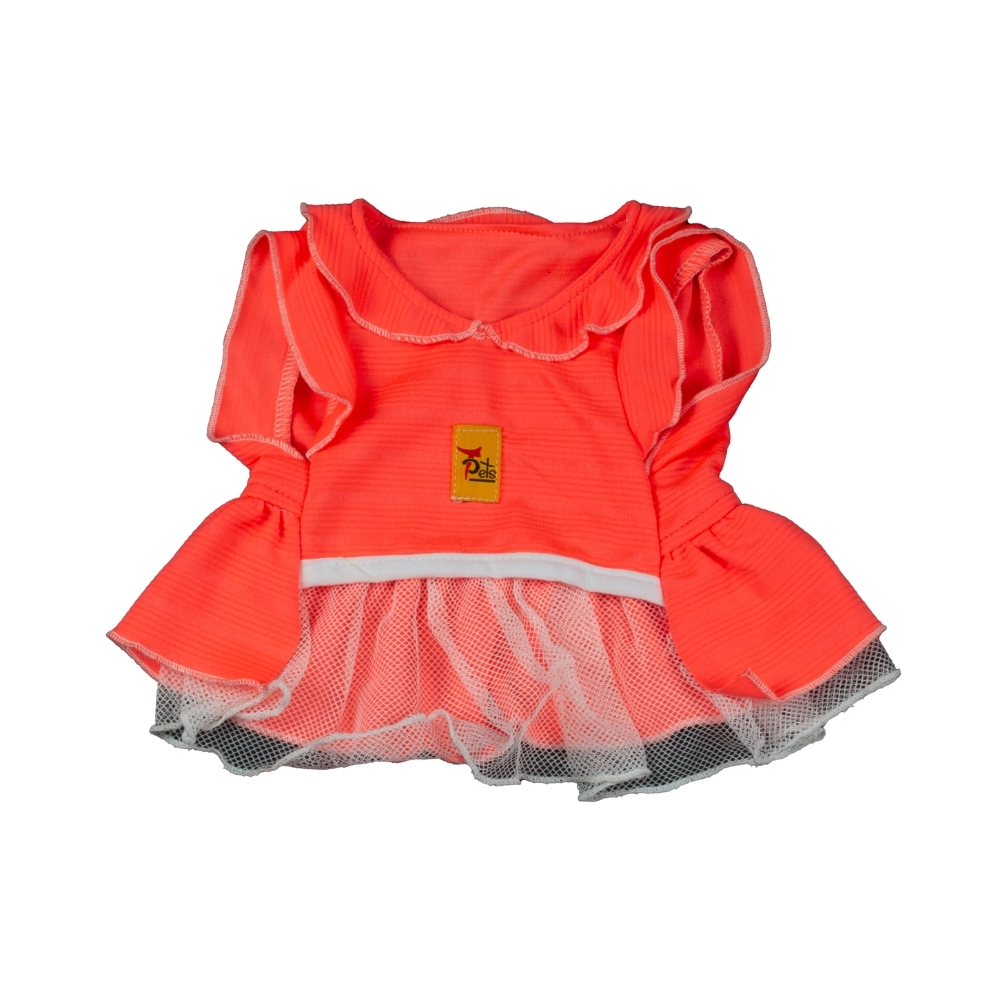 Wholesale Manufacturer High Quality Pet Apparel Mesh Chiffon Dress for Pets Clothes Small and Medium-sized Dog (Small Size)