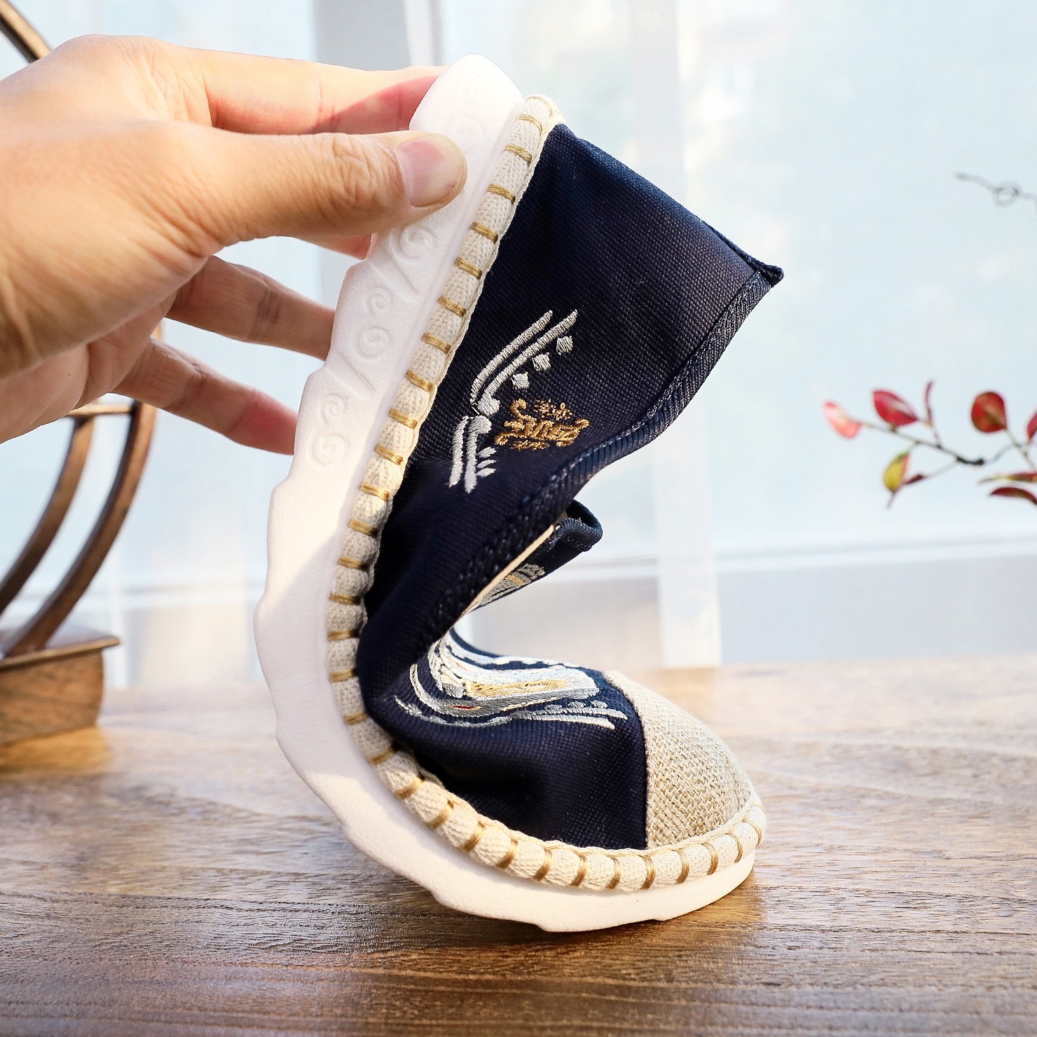 Men Designer Espadrilles atos De Hombre New Fisherman Canvas Shoes Men's Casual Sneakers Male Driving Soft Loafers e49e 's