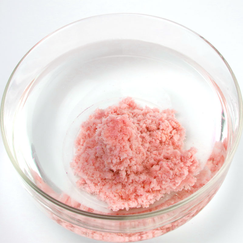 Flushable Clumping Cat Sand 2.0 3.0 mm Pink Tofu Cat Litter
