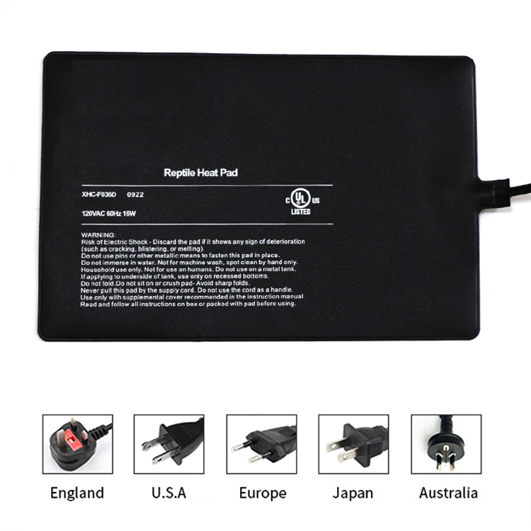 Far Infrared Heat Panel Heating Mat For Reptile Heated Pet Pad