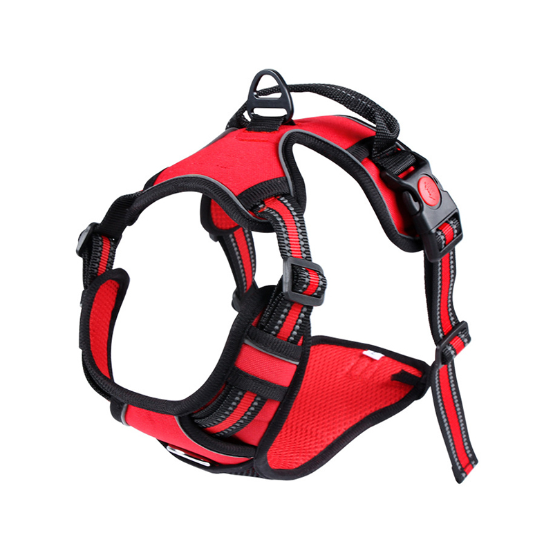 New Design Service Dog Harness Set Hands Luxury Free Waterproof Pet Harness Custom Logo arnes para perros