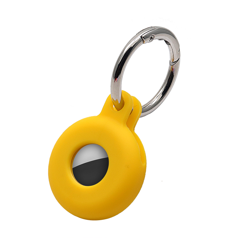 360 Full Protection Silicone Air tag Case Cover Protective Case For Airtag Pet Collar Keychain Air tag Case Holder