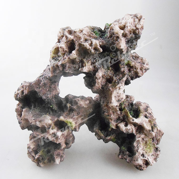 Aquarium Landscape Fish Cave Rocks Decoration for Fish Tank Ornaments , Reptile terrarium decoration Caves Hide Hut