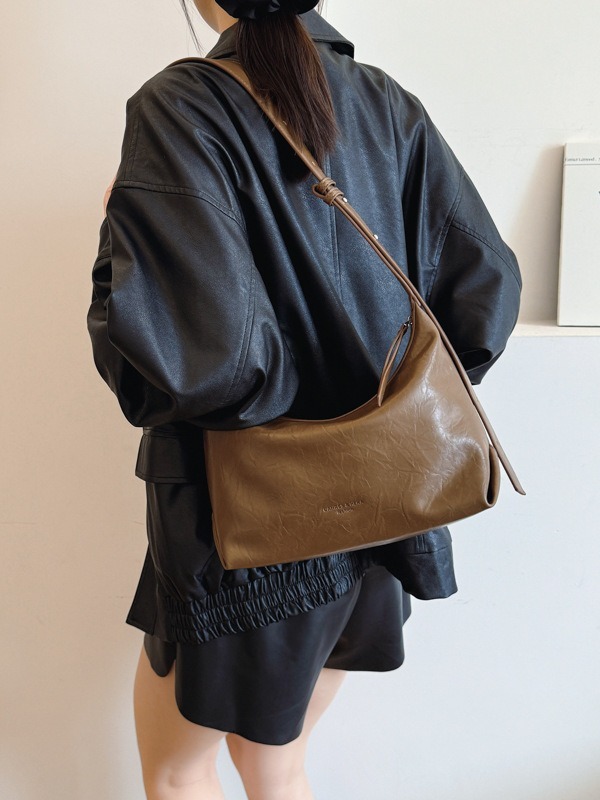 Large Capacity For Bags Handbags Women Autumn And Winter, New Niche Single Shoulder Crossbody Bag, Commuting Dumpling Bag Designer