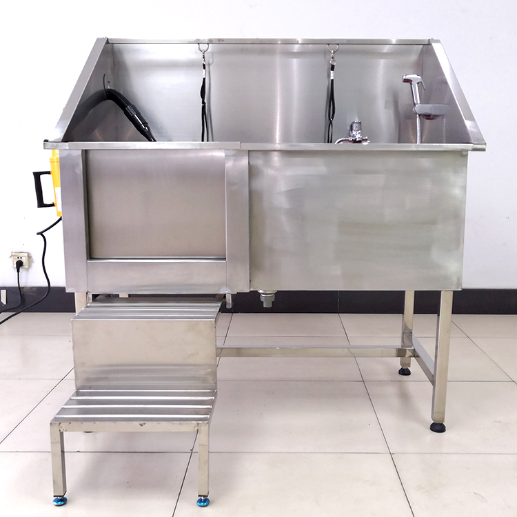 HF pet grooming bath tub with hair dryer spa washing station pet cleaning & bathing dog bath tub