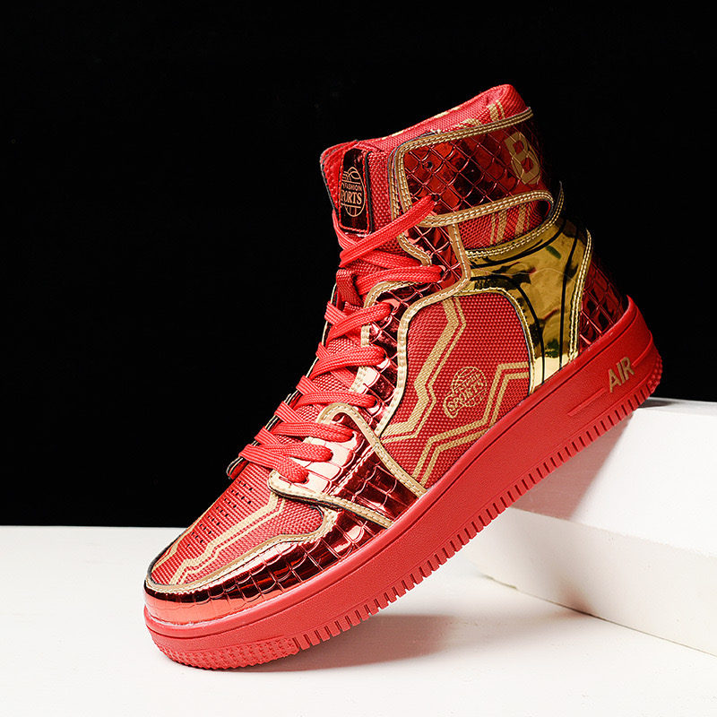 Mens Dropshipping Anime Nezuko Cartoon Cosplay Men Casual High Top Running Shoes Sneakers Women 35-46 7648