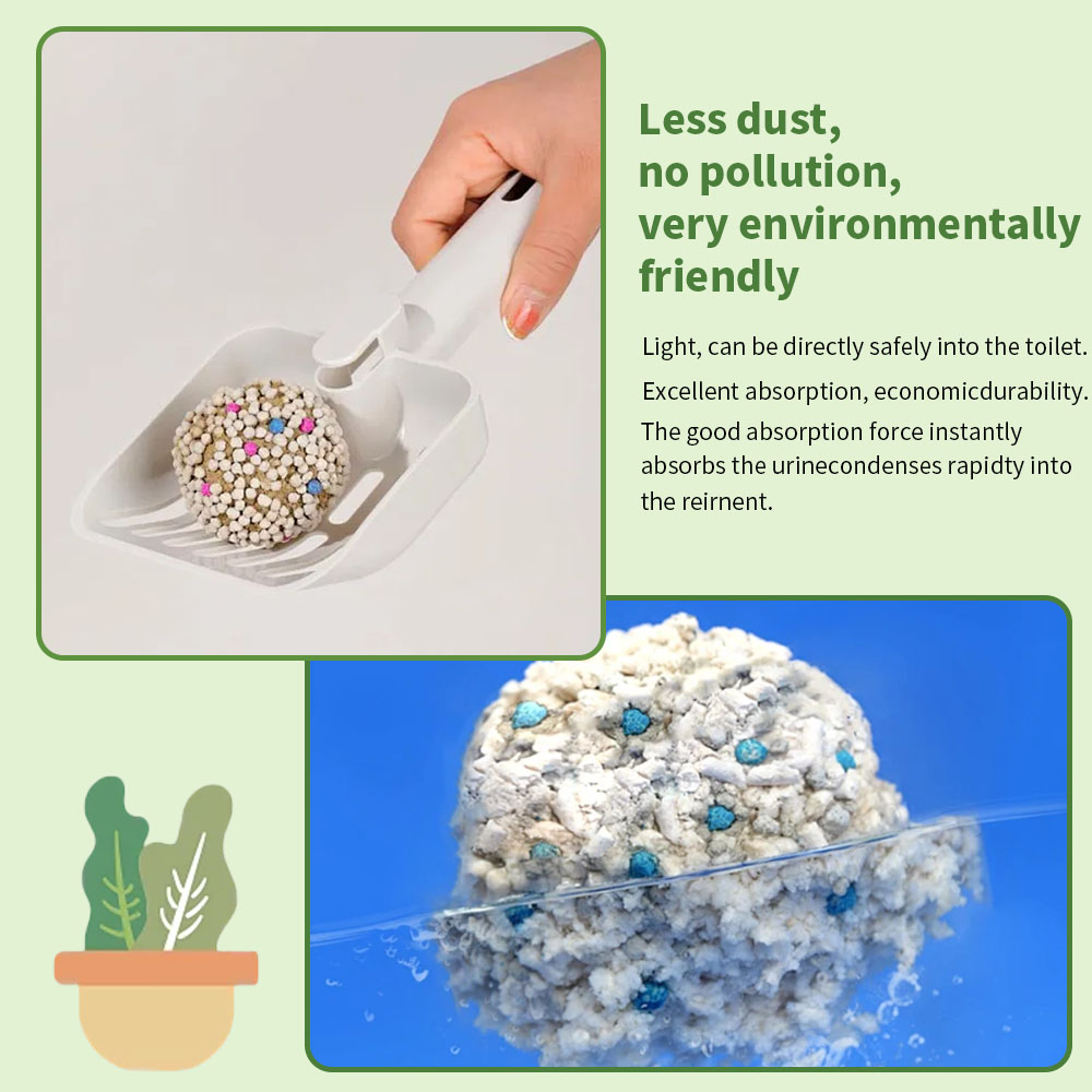 OEM ODM Factory Wholesale High Absorbency Stick Together Fast Good Deodorization Effect Mineral Crush Bentonite Cat Litter