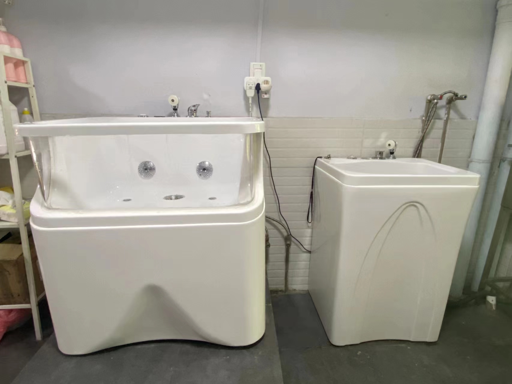 CIDON F1 Luxury Acrylic Freestanding Indoor Pets SPA Tub