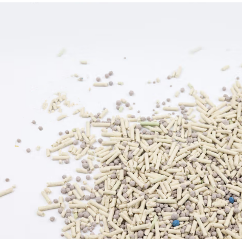 Flushable Odor Free Ultra Absorbent and Fast Drying Mixed Tofu Cat Litters Sand