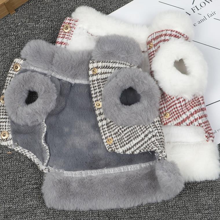 Autumn Winter Thickening rabbit hair Vest for Small Dogs Puppy T-Shirt Fleece Pullover Pet Clothing