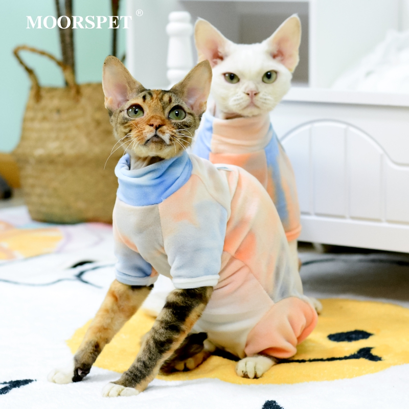 Winter cat clothes Cute classic velvet and polyester XS to XXL sizes to keep cats warm