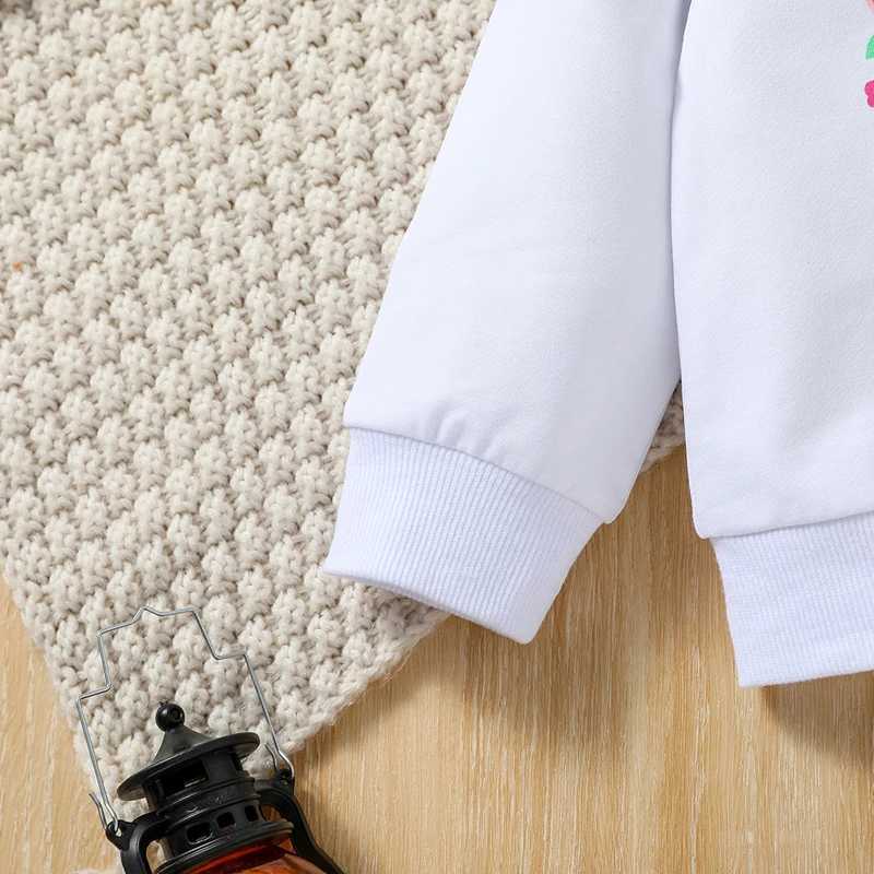 Clothing Sets Baby Boys Christmas Outfits Santa Claus Print Long Sleeve Hoodie and Elastic Waist Pants Set 2 Piece Clothes for Winter Holiday H241126