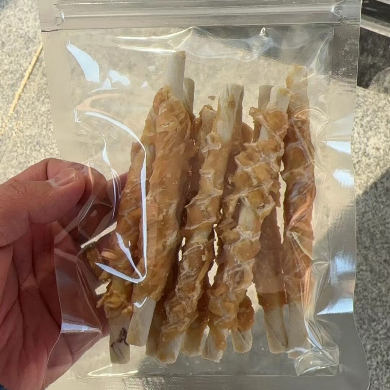 Hot Sale High Quality Pet Snack Chicken And Beef Rope Dog Treats