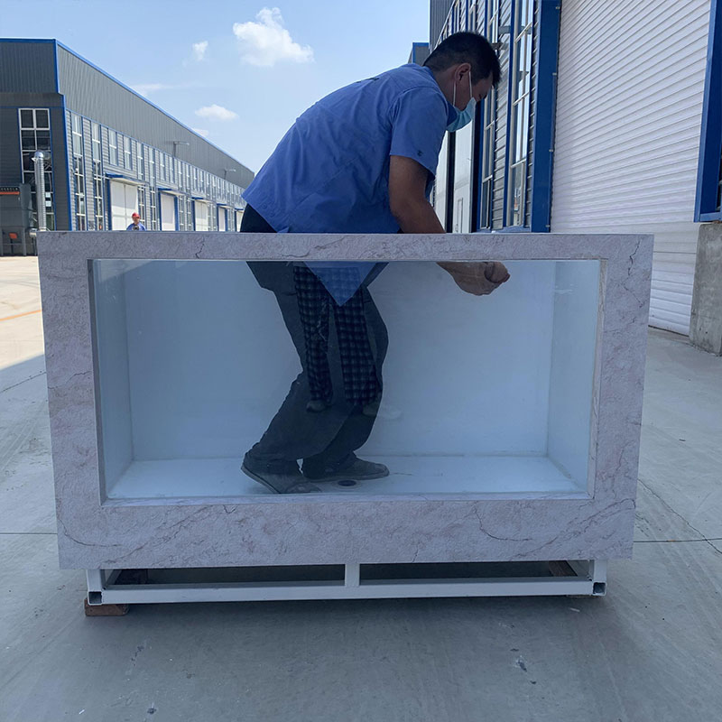 home indoor large big size fiberglass aquaponics fish tank growing frp aquaculture fish farming koi tanks for sale