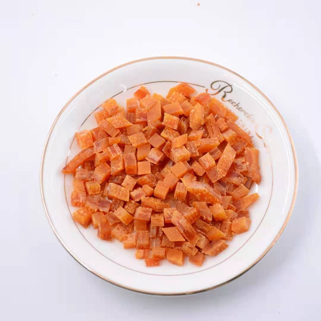 High quality dog food dog snacks for cats natural dog treats dried chicken dice treats from china