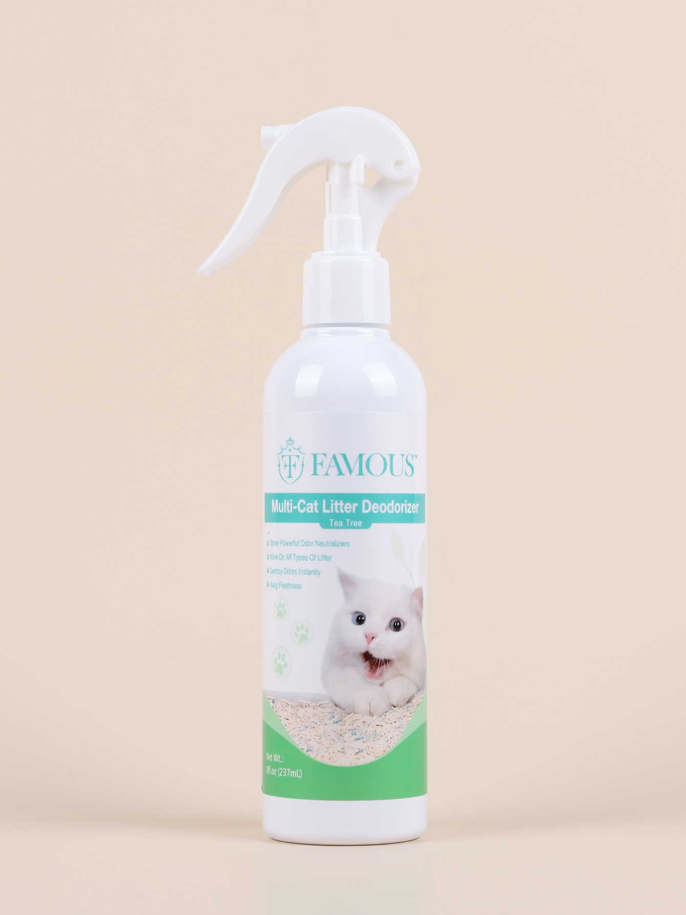 Cat Litter Fragrance Spray For Cat Litter Box Eliminate Cat Litter Smell, Potty Pad Smell & Pet Odor Smell