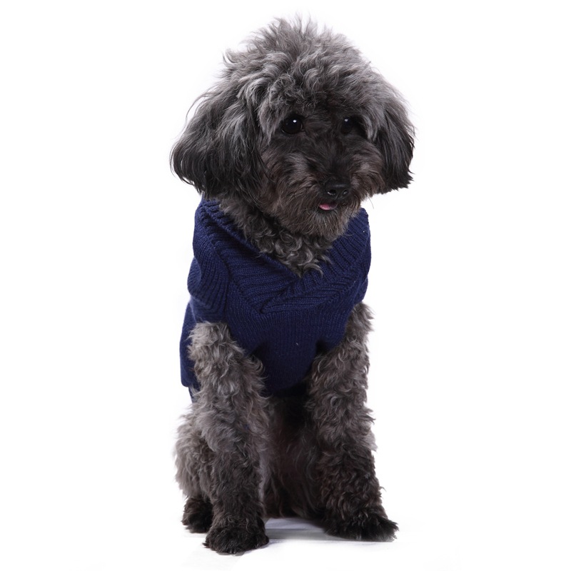 Embroidered American Flag Knitting Sweater for Small and Medium Dog Pet Supplies Dog Accessories
