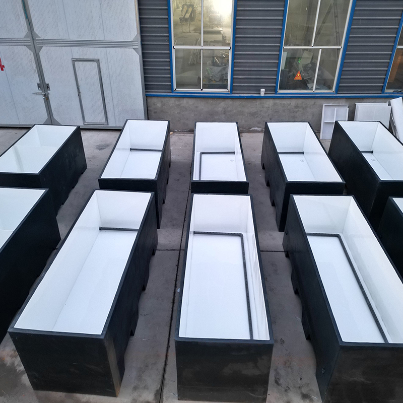custom size surface fish tank biofloc fish tank aquaculture fiber glass tanks for fish farming