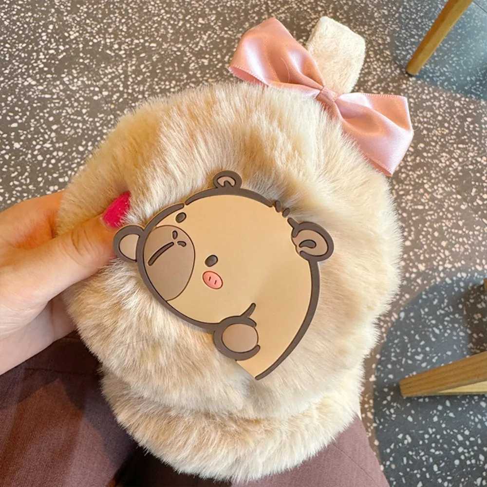 Cute and plush Capybara earmuffs for women comfortable and adjustable earmuffs warm earmuffs winter Capybara earmuffs W241126