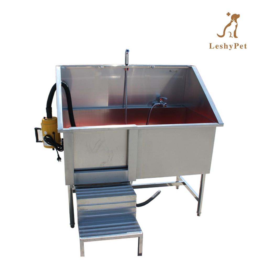 Leshype Dog Grooming Bathtub stainless Steel Dog Bathtub dog Bath Tub pet Bath