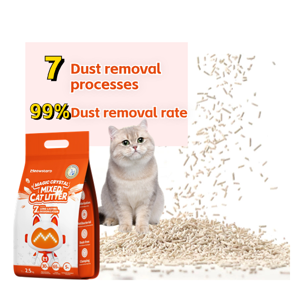 Hot Sell Natural Fragrance Eco-friendly Factory 100% Natural Clumping Tofu Cat Litter Scented