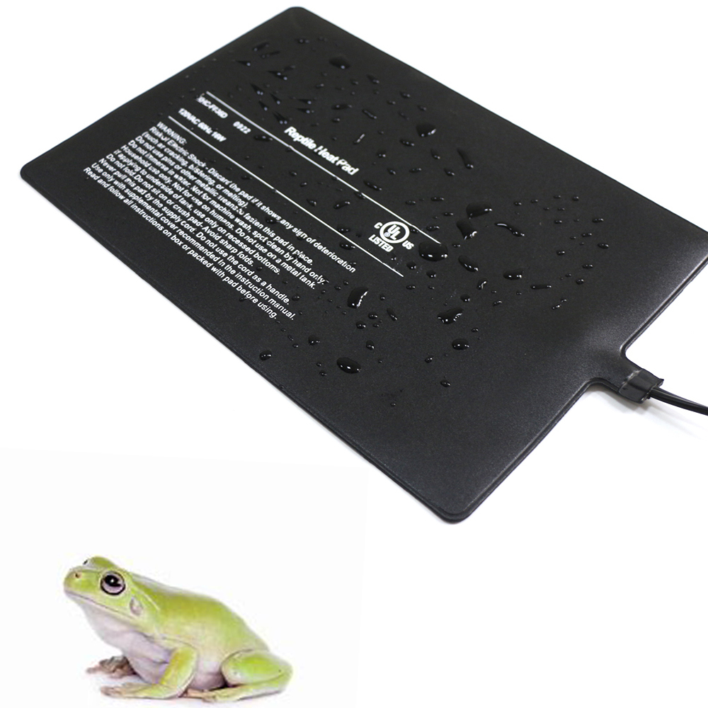 Factory Price Accessories Terrarium Warm Heated Pet Mat Upgraded Heat Safe Reptile Heating Pad For Small Animal