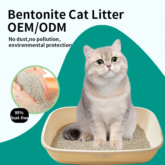 Factory Best Sell Mineral Broken Toilet Cleaning Super Small Deodorizing and Clumping Bentonite Cat Litter With Activated Carbon
