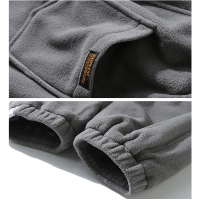 Autumn Mens Warm Set Two Piece Set Comfortable Wool Top and Elastic Waist Loose Clothes Large Size Sportswear Outdoor 241126