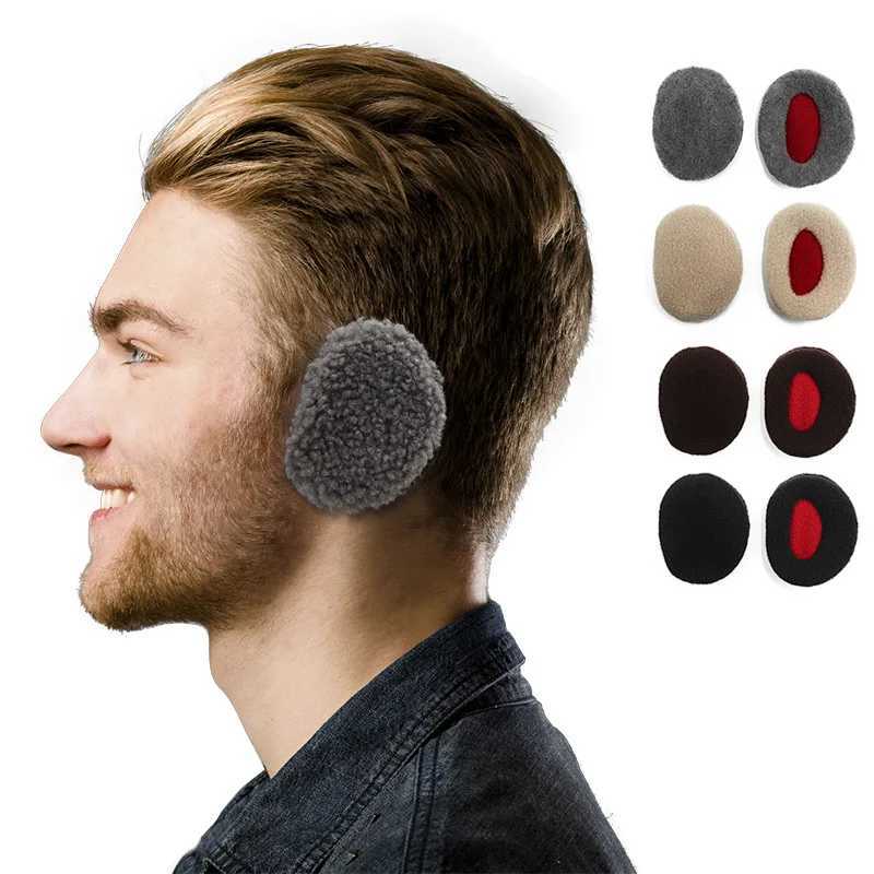 M Polar Fleece Earmuffs Men Women Winter Solid Color Warm Split Type Earmuff Outdoor Cycling Skiing Warmer Earfl Ear CoversXJ241126