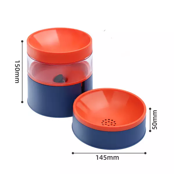 wholesale china ECO pet plastic food water bowl feeder pet accessories