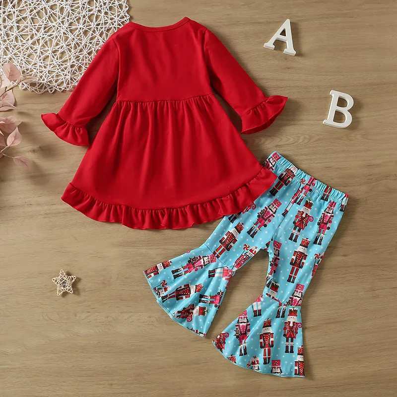 Clothing Sets 2Pcs Boys Winter Outfit Plaid Pattern Hooded Jacket Fleece Lined Pants Set for Toddlers 12 Months to 3 Years H241126