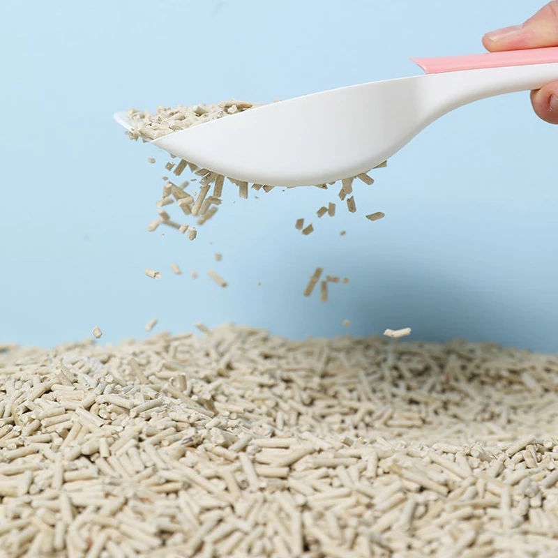 Oem Manufacture Bentonite Crushed Cat Litter Irregular Shape Premium Green Tea Tofu Cat Litter