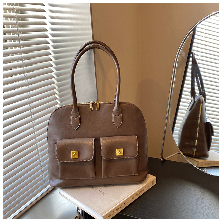 Women's Large Capacity New Autumn And Winter Casual Versatile Shoulder Bag, This Year's Popular Bag Designer Bags Handbags Women