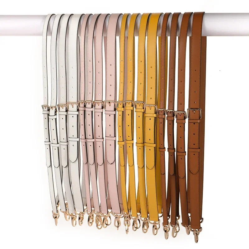 130cm Long Faux Leather Shoulder Bag Strap DIY Purse Handle Adjustable Crossbody Handbag Belt Replacement with Clasp 18cm 15cm 241125
