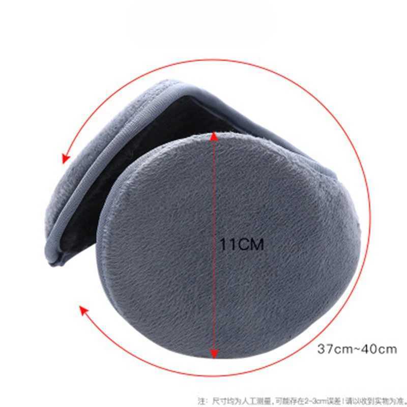 Winter thick fur earmuffs mens velvet earmuffs cycling skiing outdoor windproof and cold proof earmuffs W241126