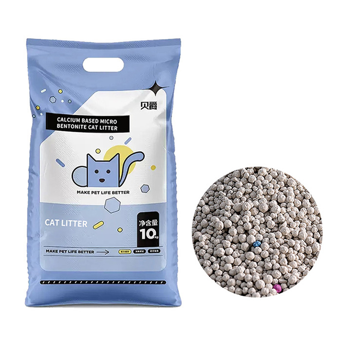 Ultra Absorbent Odor Control Bentonite Cat Litter Dust-Free & Quick Clumping Direct from Factory