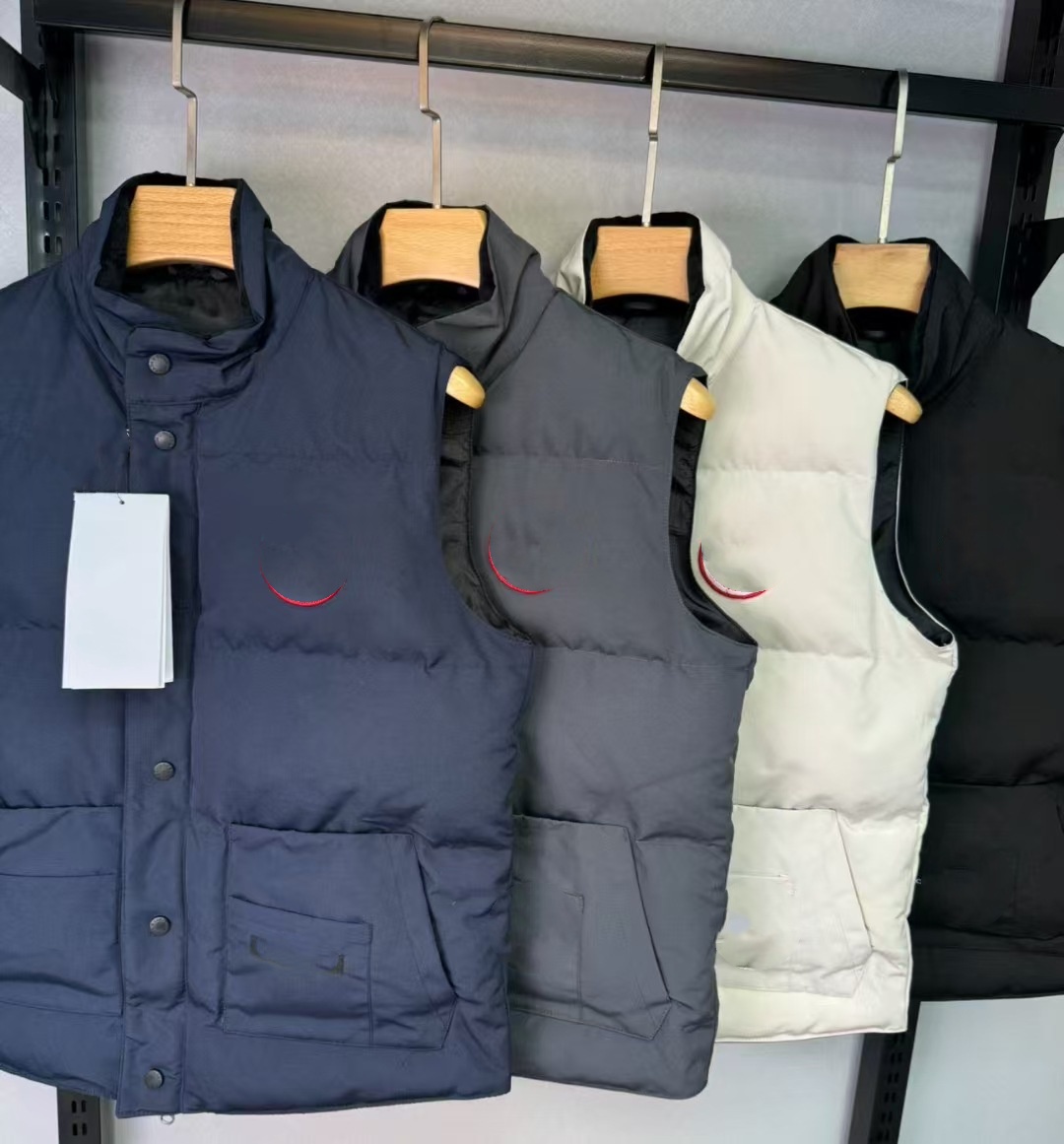 Designer men's warm jacket autumn and winter vest comfortable casual unisex Vest warm thick shoulder trendy top