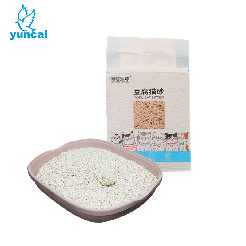 factory supplies self-cleaning corn tofu cat litter dust free toilet sand cat litter soya tofu clumping cat litter