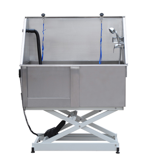 Electrical Pet Bathtub Bathing Stainless Steel Dog Grooming Bath Tub