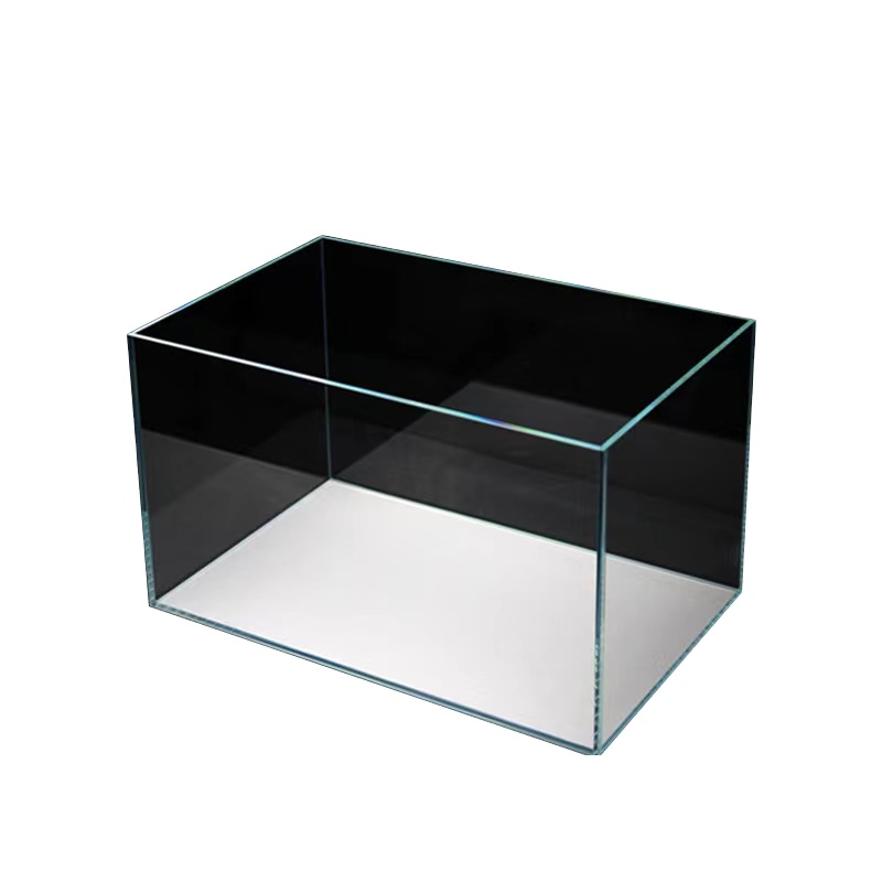 Factory direct sale 5 in 1 ultra white right angle glass fish tank