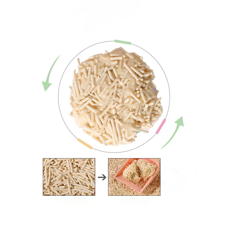 Good quality eco clean low dust tofu cat litter new tofu cat litter factory price tofu cat litter