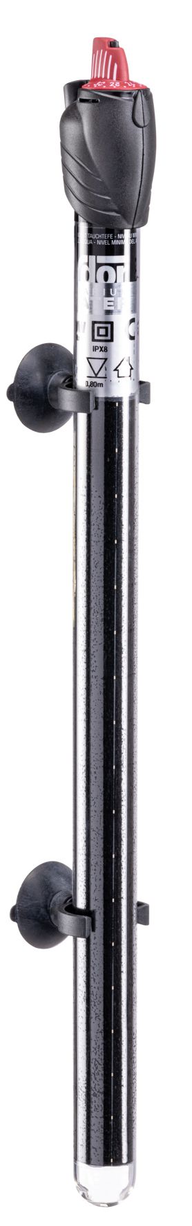 Submersible Internal Heater for Fresh and Marine Acquariums, in PTC and Float Glass, Shatterproof, Made in Italy, Hydor Theo
