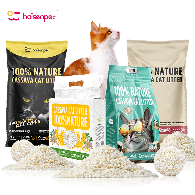 Popular Newest Product 100% Natural Bulk Plant Cat Litter