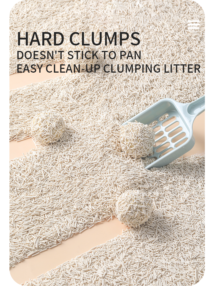 Wholesale OEM Tofu Cat Litter Customizable Eco-Friendly Dust-Free Deodorization Sand Cat Litter Sand