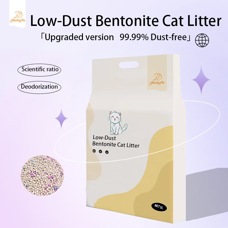 Hot Pet Products Spherical Activated Carbon Bentonite Cat Litter With Natural Bentonite Clay Cat Litter