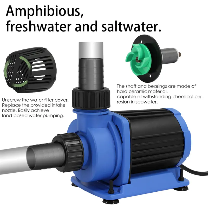 Professional factory SWD-12000 Submersible water pump High Flow Aquarium pump for fish tank garden pond swimming pool scenery