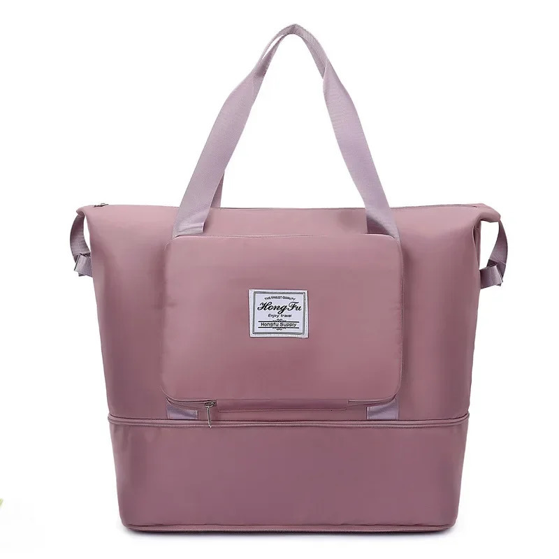 Large Capacity Waterproof Luggage Bag for Universal Folding Travel Bag Dry Wet Separation Fitness Bag Handbag Travel Bag 241114