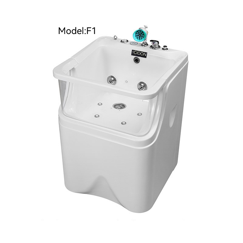 CIDON F1 Luxury Acrylic Freestanding Indoor Pets SPA Tub