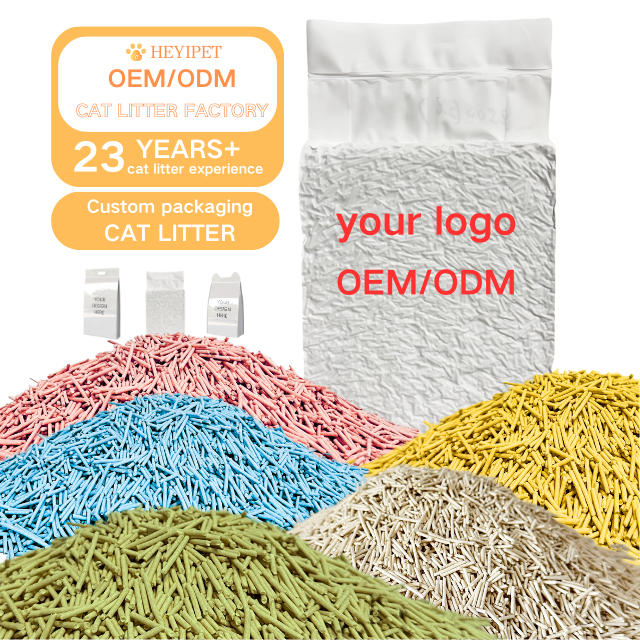 Best Rated Customizable Eco Friendly Strong Clumping Low Tracking Tofu Cat Litter