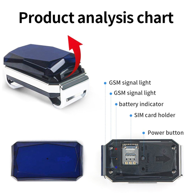 Factory Price G12 IP67 Waterproof Pet GPS Tracker Dog Locator, gps pet tracker